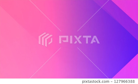 Abstract pink and purple light waves create a smooth, flowing digital art illustration 127966388