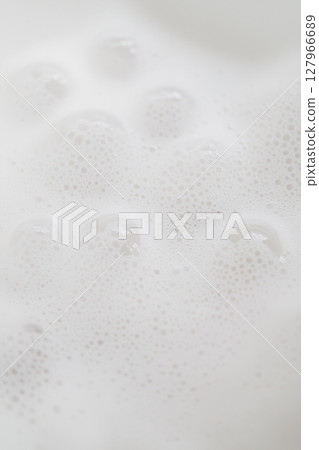 Foam photos that can be used to create images of soap and skin care 127966689