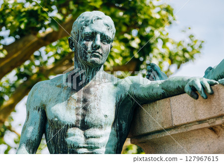 Monument of Remembrance (Gelle Fra or Golden Lady) is a war memorial in Luxembourg City 127967615