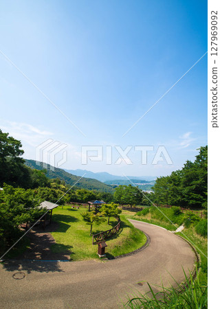 Toyokawa City Furusato Park Forest Road 127969092