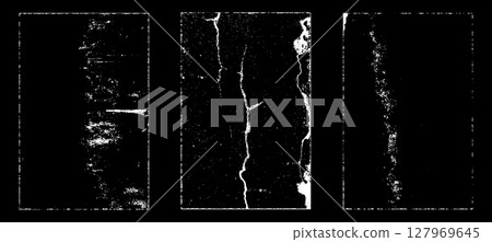 Black and white grunge. Distress overlay texture. Abstract surface dust and rough dirty wall background concept. Distress illustration simply place over object to create grunge effect. Vector EPS10. Black and white grunge. Distress overlay texture. Abstract surface dust and rough dirty wall background concept. Distress illustration simply place over object to create grunge effect. Vector EPS10. 127969645