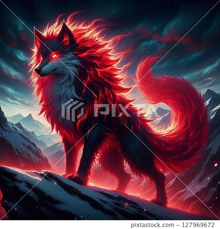 野狼插圖 野狼插圖 127969672