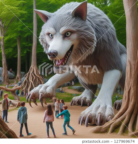 野狼插圖 127969674