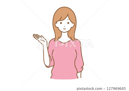 女性面部表情指南 女性面部表情指南 127969685