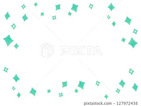 Simple glitter confetti background illustration green 127972438