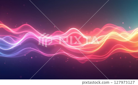 Colorful flowing wave layers Colorful flowing wave layers 127973127