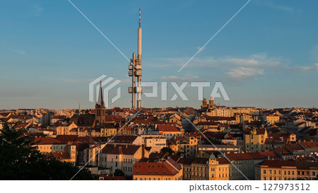 Panoramic view of historic Panoramic view of historic 127973512