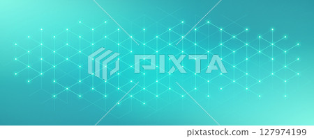 Abstract geometric background with triangle shape pattern 127974199