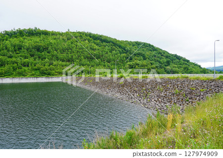 Ochiai Dam Rockfill Dam 127974909