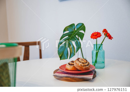 美味的三明治 127976151