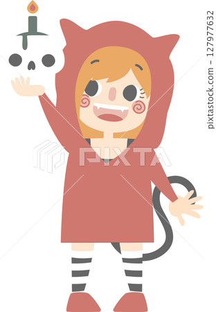 halloween, girl, costume 127977632