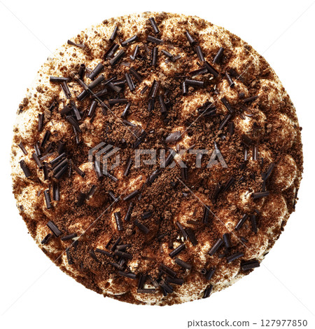 Chocolate cake close-up 127977850