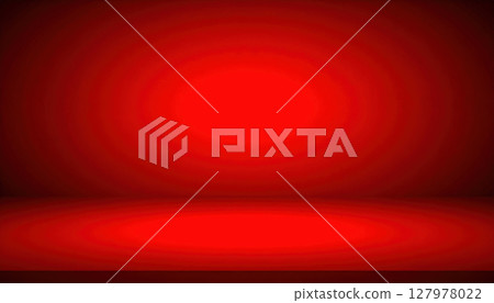 vibrant red background with smooth gradient effect, ideal for various designs 127978022
