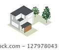 Illustration material | Isometric building 09 127978043