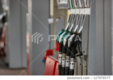 Fuel Station Pumps, Nozzles Fuel Station Pumps, Nozzles 127978577