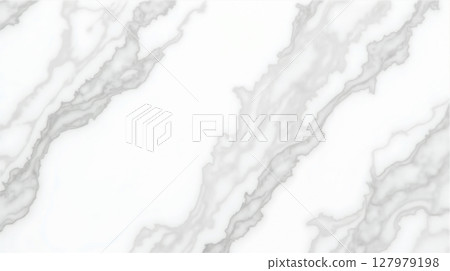 Carrara marble background with fine gray veins on a bright white base texture polished	 Carrara marble background with fine gray veins on a bright white base texture polished	 127979198