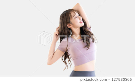 女人伸展 127980566
