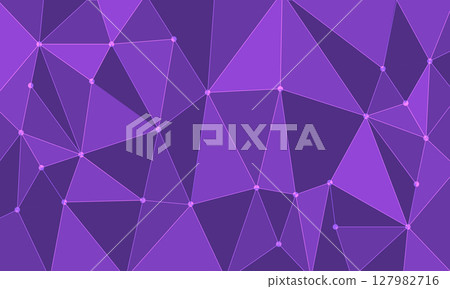 Bright background of purple polygons with a contour. Bright background of purple polygons with a contour. 127982716