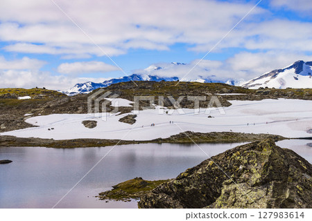 Sognefjellet cross country ski, Norway Sognefjellet cross country ski, Norway 127983614