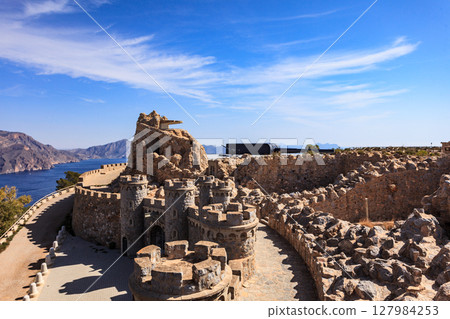 Castillitos Battery in Spain. Tourist site 127984253