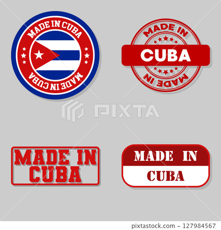 Set of stamps made in Cuba Set of stamps made in Cuba 127984567