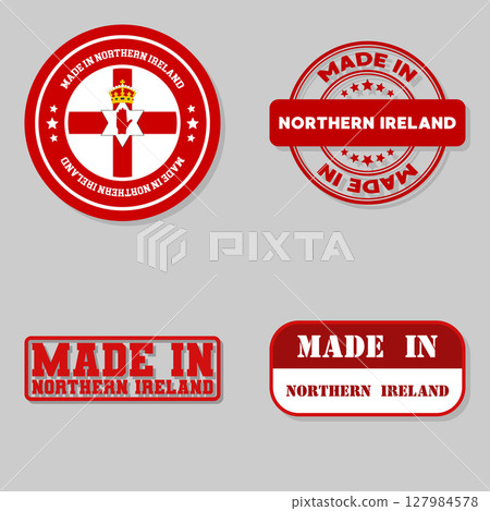 Set of stamps made in Northern Ireland 127984578
