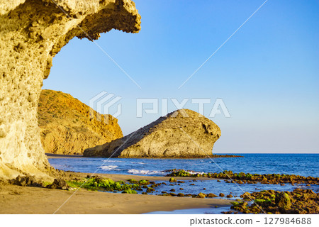 Monsul beach, Park Cabo de Gata in Spain 127984688