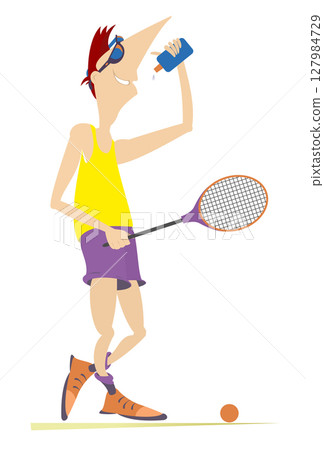 tennis, tennis player, man 127984729