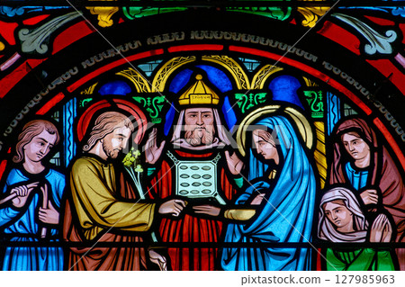 Wedding of Mary and Joseph Wedding of Mary and Joseph 127985963