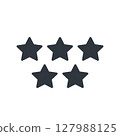 vector, star, rating 127988125