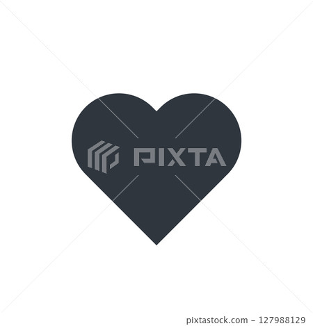 heart, icon, vector 127988129