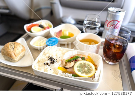 Asiana Airlines Business Class Meal 127988177
