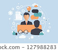 business, businessman, hiring 127988283
