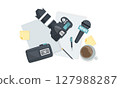 media, news, vector 127988287