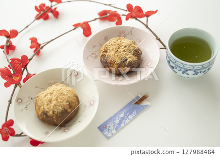 美味的日本甜點 127988484