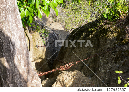 Chain section of Mt. Iwadono 127989867