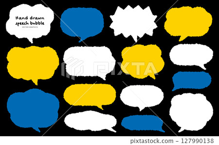 可愛又輕鬆的對話泡泡設計合輯 可愛又輕鬆的對話泡泡設計合輯 127990138