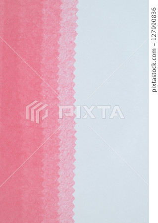 Pink gradation made with washi paper and origami [Background material] 127990836