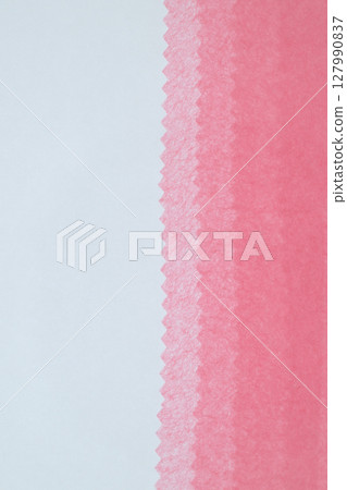 Pink gradation made with washi paper and origami [Background material] 127990837