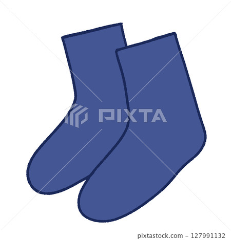 簡單的襪子插畫 127991132