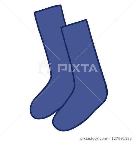 simple socks illustration simple socks illustration 127991133