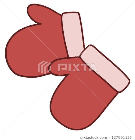 Simple glove illustration 127991135
