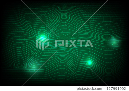Abstract tech background with flowing particles Abstract tech background with flowing particles 127991902