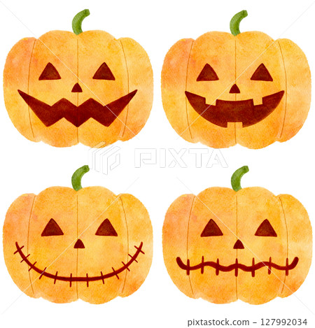 萬聖節南瓜圖 萬聖節南瓜圖 127992034