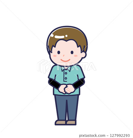 兒童扶養員/對角線/男性 01 兒童扶養員/對角線/男性 01 127992293