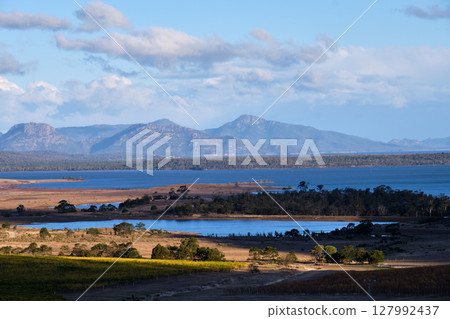 Beautiful view - Apslawn, Tasmania, Australia 127992437