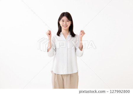 一個擺出腸道的女人 一個擺出腸道的女人 127992800