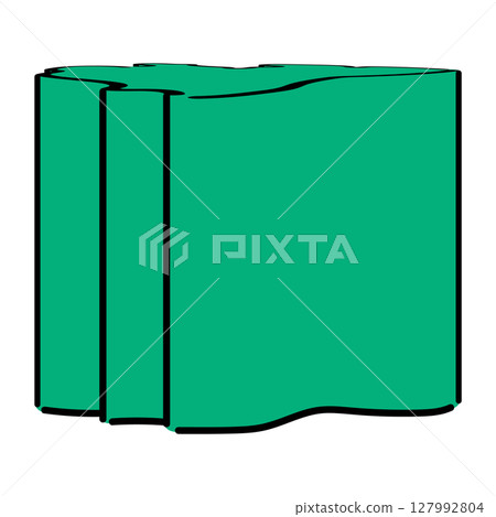 手寫阿塞拜疆賈布拉爾向量等距插圖 127992804