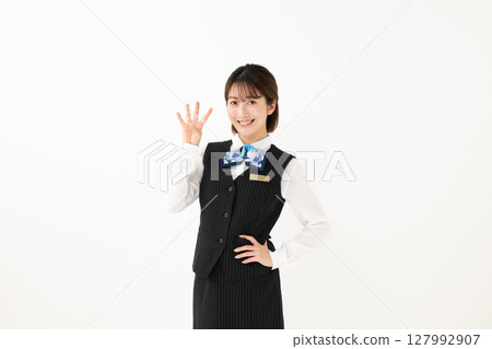 女人顯示數字 女人顯示數字 127992907