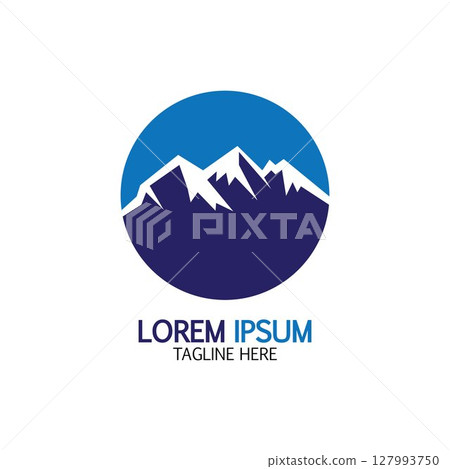 Mountain icon Logo Mountain icon Logo 127993750